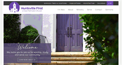 Desktop Screenshot of huntsvillefirst.org