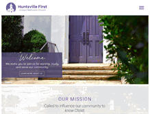 Tablet Screenshot of huntsvillefirst.org